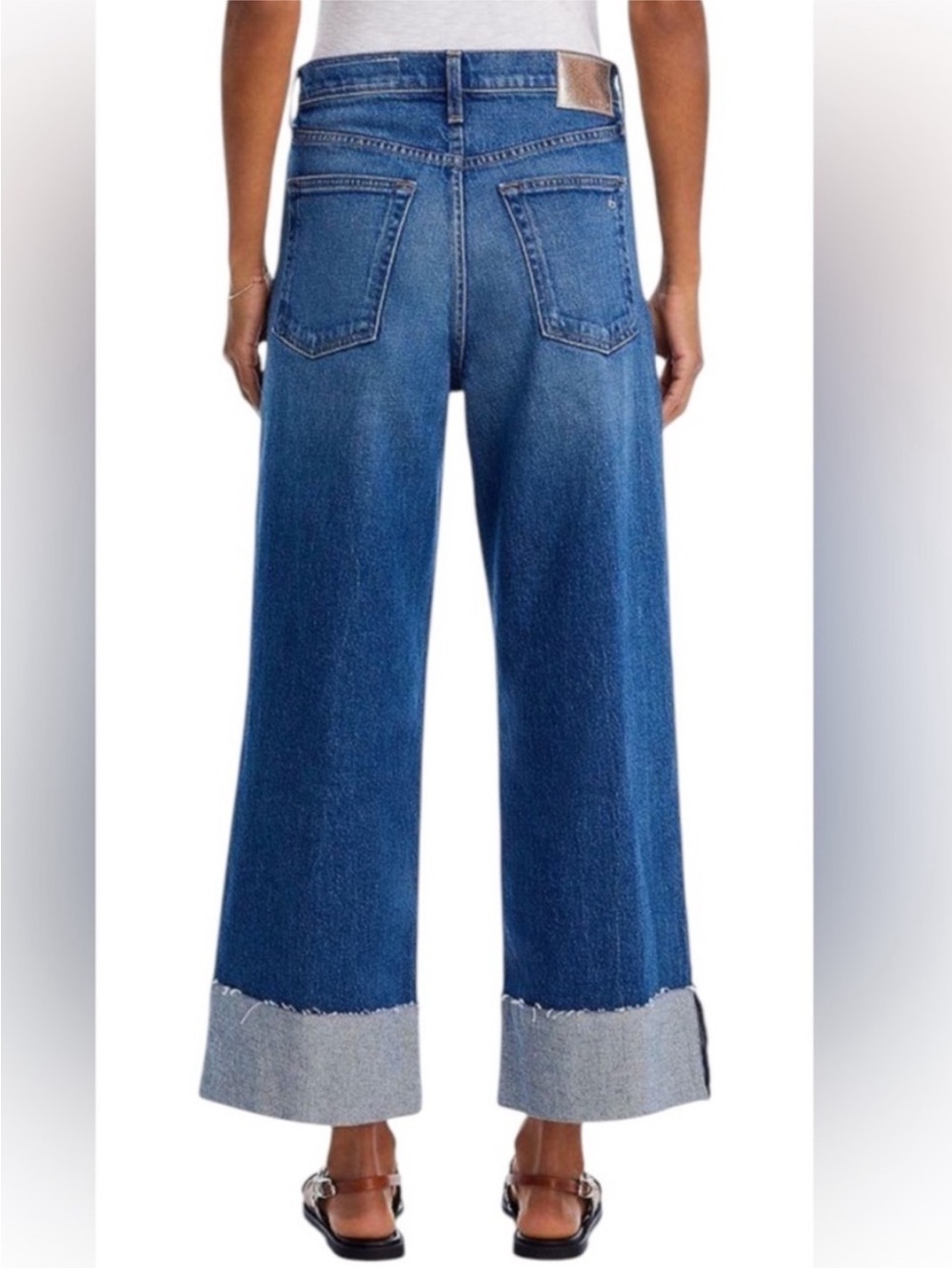 rag & bone • Andi High-Rise Ankle Wide Leg - Picture 4 of 12